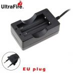UltraFire ЕС Plug 18650 Зарядное Устройство Dual-Slot 18650 Зарядное Устройство для фонари фары