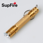 Supfire A1 брелок CREE-XPE из светодиодов фонарик из светодиодов водонепроницаемый сплава производства по AAA аккумулятор