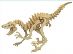 Динозавров 3D Деревянные Головоломки DIY Имитационная Модель Образования Детей Игрушки 3D Головоломки Дети Подарки Бесплатная Доставка