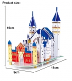  Продажи Magic 3D Головоломки, Детские Развивающие Игрушки DIY Бумаги Головоломки Для Детей Взрослых House Замок Знаменитое Здание