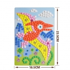 24 стилей можно выбрать Много 3D Мозаика Творческий Стикер Игры AnimalsTransport Искусства Ремесло Головоломки для Детей ЕВА Образовательные Игрушки