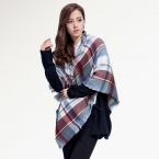 [ VIAONS ]  известная марка шарф женский зима мода шарф женщин теплые платок плед шерстяной шарф  VS005