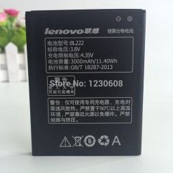 Для Lenovo S660 Аккумулятор BL222 3000 мАч Аккумулятор Для Lenovo S660 Смартфон  Доставка