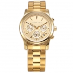 Тейлор коул люксовый бренд Relogio Feminino золотой набор из стальной лентой хронограф женщины мода кварцевые часы / TC006