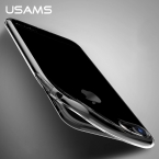 USAMS Роскошные ТПУ чехол для iPhone 7 и iPhone 7 Plus 0.8mm ультра тонкий чехол для iPhone 7 4. 7 и 5.5 Обложка пылью Дизайн
