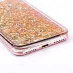 Lovecom динамически жидкостное блеск красочный блестка песок плывун твердый переплет телефон case для iphone 4s 5 5c 5s se 6 6s 7 плюс