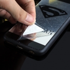 Роскошные Супермен Зеркальная Поверхность ТПУ Чехол Для iPhone 7 Плюс 5S SE хром Задняя Крышка Для iPhone 6 s 6 Плюс 7 Плюс Случаях Coque Fundas