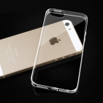 Ультратонкий оригинальной прозрачный чехол из мягкого пластика (ТПУ) для iPhone 5 5S. Кристально-чистый силиконовый бампер для IPhone5 5S